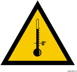 JA007 OSTRZEŻENIE PRZED WYSOKIMI TEMPERATURAMI, FN - FOLIA