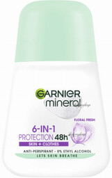 GARNIER - Mineral - 6-in-1 Protection 48h Anti-Perspirant