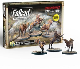 Modiphius Entertainment Fallout Wasteland Warfare Creatures: Radstag Herd