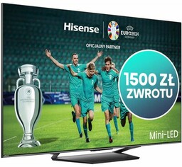 HISENSE Telewizor 75U7NQ 75" MINILED 4K 144Hz VIDAA