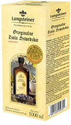 Langsteiner Oryginalne Zioła Szwedzkie, 1000ml