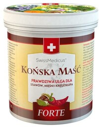 SWISSMEDICUS Końska Maść Forte Rozgrzewająca, 500ml