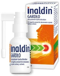 Inaldin Gardło 1,5mg/ml aerozol do jamy ustnej, 30ml