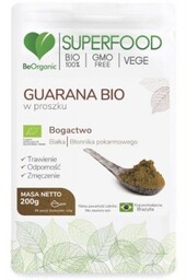 BeOrganic Guarana BIO, 200g