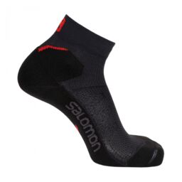 Skarpety Salomon Speedcross Ankle Ebony / Racing Red