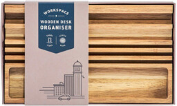 Organizer drewniany na biurko Gentlemen''s Hardware Wooden Desk