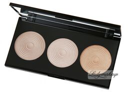 MAKEUP REVOLUTION - 3 RADIANT LIGHTS HIGHLIGHTERS -