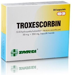 Troxescorbin - uszczelnia naczynia krwionośne i poprawia krążenie