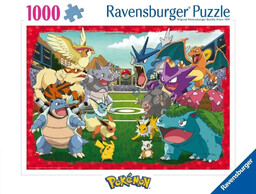 Puzzle 1000 Pokemon Ostateczna Rozgrywka - Ravensburger