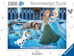 Puzzle 1000 Disney Classics Kraina lodu - Ravensburger