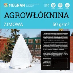 Agrowłóknina zimowa 50 g/m 1,60 m x 10