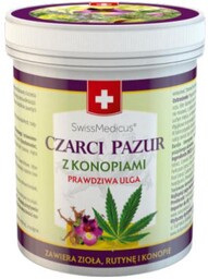 SWISSMEDICUS Czarci Pazur z konopiami, 500ml