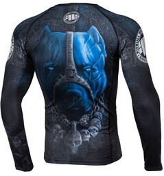 Pit Bull Rashguard Skull Dog Longsleeve