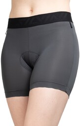 BOKSERKI ROWEROWE Z WKŁADKĄ INNER PRO WOMEN-BLACK