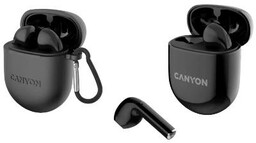 Canyon TWS-6 Douszne Bluetooth 5.3 Czarny Słuchawki bezprzewodowe