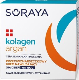 Soraya Kolagen Argan Krem nawilżający przeciwzmarszczkowy na dzień