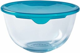 Pyrex prep & Store, szklana, niebieska, 14 cm