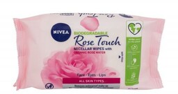 Nivea Rose Touch Micellar Wipes With Organic Rose