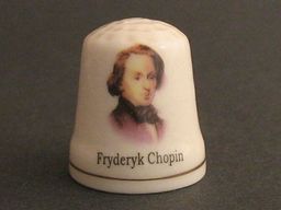 Naparstek ceramiczny - Chopin