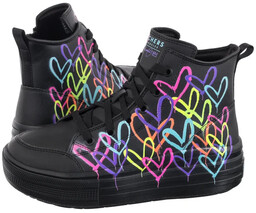 Sneakersy Skechers Hyperlift Love Daze Black/Multi 314075L/BKMT (SK196-a)