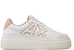 Sneakersy Armani Exchange XDX147 XV830 U274 Biały