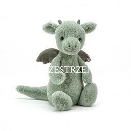 MASKOTKA PLUSZOWA JELLYCAT Smok Bashful - 31 cm