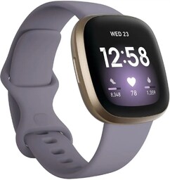 Smartwatch Fitbit Versa 3 fioletowo-złoty