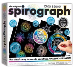 SPIROGRAPH Zestaw kreatywny Zestaw do zdrapywania 033-1035Z