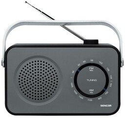 Sencor SRD 2100 B Radio FM Srebrny Radioodbiornik