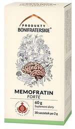 Produkty Bonifraterskie Memofratin Forte, 30 saszetek