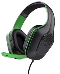 Trust GXT 415X ZIROX Nauszne Czarno-zielony do Xbox