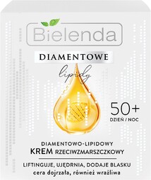 Bielenda Diamentowe Lipidy 50+ Diamentowo-Lipidowy Krem przeciwzmarszczkowy