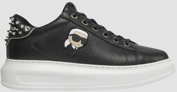 KARL LAGERFELD Czarne sneakersy Kapri Nft Stud Tab,