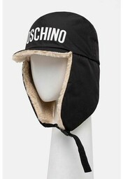 Moschino czapka kolor czarny M5806 60105