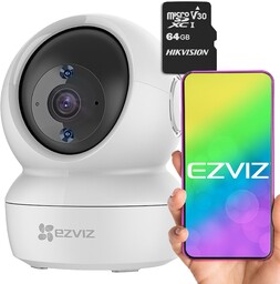 EZVIZ KAMERA IP C6N 2MP + KARTA 64GB