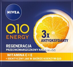 NIVEA Q10 Energy Przeciwzmarszczkowy krem na noc -