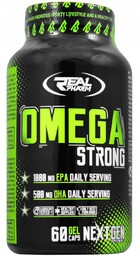 Real Pharm Omega 3 Strong 60 Kaps Zdrowie
