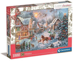 Puzzle 1000 Classic Christmas Collection - Clementoni