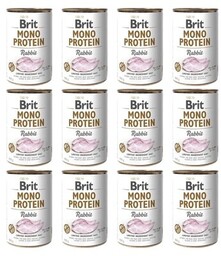 BRIT Karma dla psa Mono Protein Królik 12