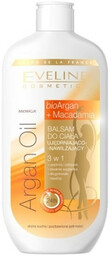 Eveline Argan Oil Argan+Macadamia Balsam Ujędrniająco-Nawilżający 3w1 350ml