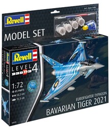 REVELL Samolot Eurofighter Typhoon Bavarian Tiger 2021 63818