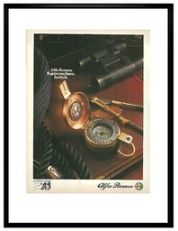 Plakat Oprawiona reklama ALFA ROMEO, 1979 r