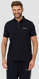 ARMANI EXCHANGE Granatowe polo, Wybierz rozmiar M