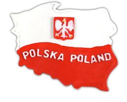 Magnes kontur Polska flaga