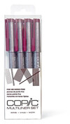 COPIC Multiliner Cienkopis 0.5,0.3,0.1,0.05 wine