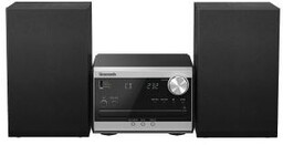 Panasonic SC-PM270EG-S 20W Bluetooth Radio FM Srebrno-czarny Mikro