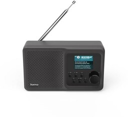 Hama DR5BT Radio FM DAB+ Bluetooth Czarny Radioodbiornik