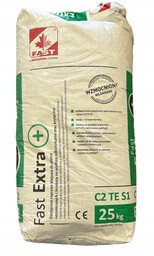 Fast Zaprawa Klejowa Klej Do Glazury Extra+ 25KG