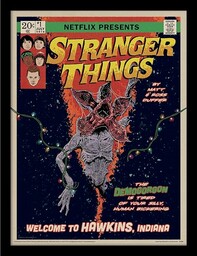 Pyramid International Plakat Stranger Things (Demogorgon Comic Design)