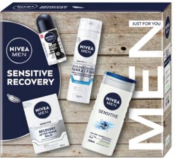 NIVEA MEN Sensitive Recovery Zestaw Żel pod prysznic